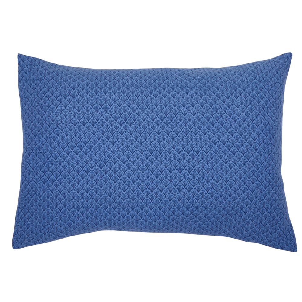 Taie d'oreiller en bambou bleu marine 50x70