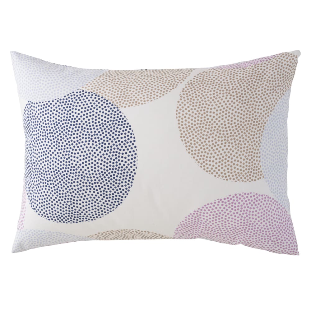 Taie d'oreiller en lyocell multicolore 50x70
