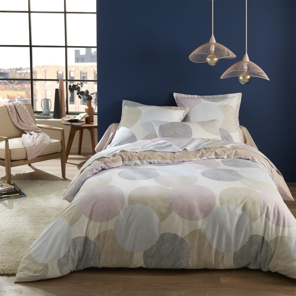 Housse de couette en lyocell multicolore 200x200
