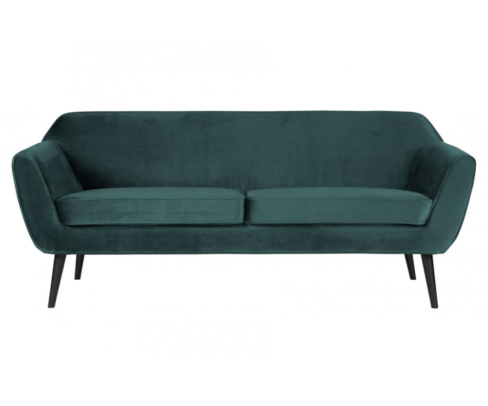 Sofa aus Samt in Entenblau - Maisons Du Monde