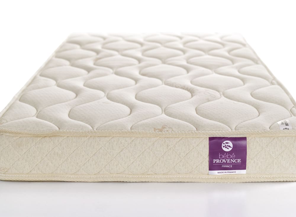 Matelas 70x140 Bio - ép. 12cm - mousse haute densité - confort (Nateo Concept) - Image 1