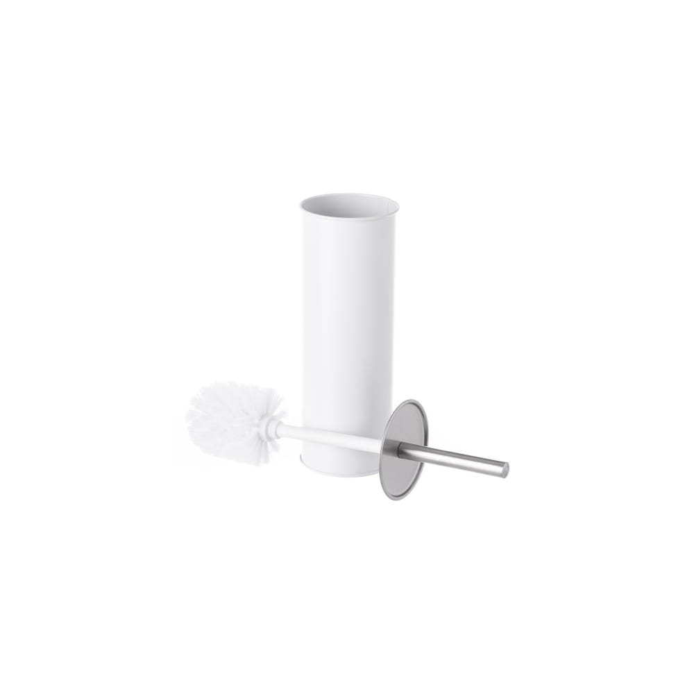 Balai brosse wc métal blanc - Maisons du Monde