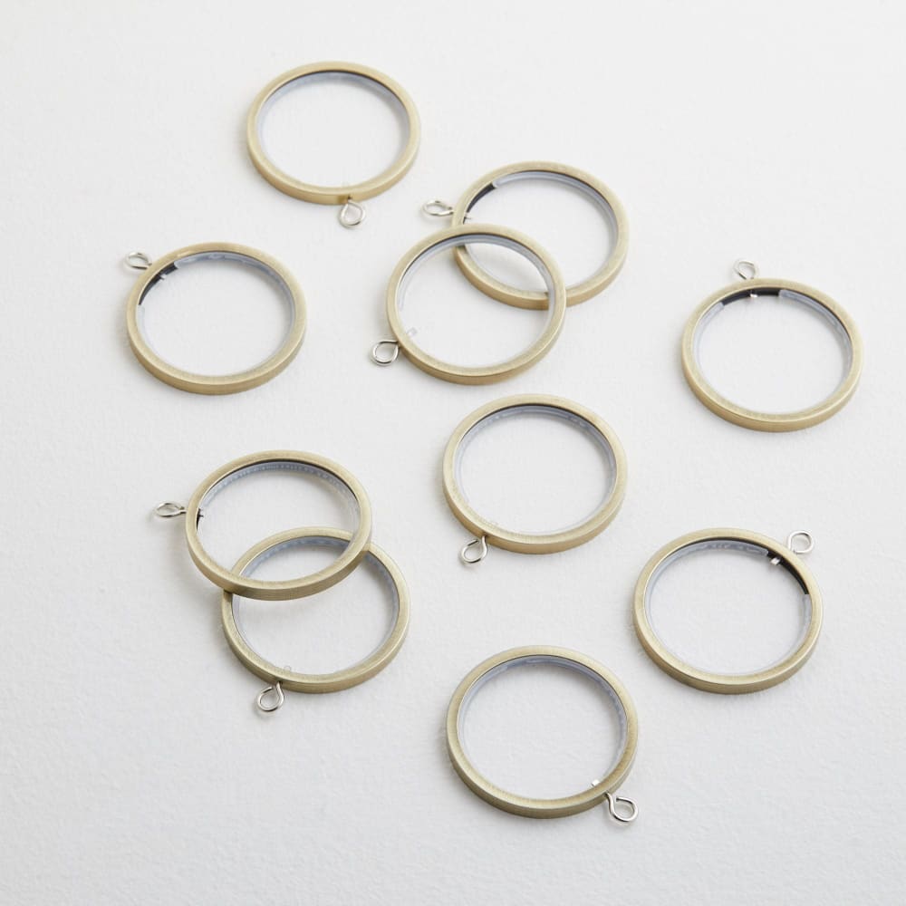 Anneau en métal doré Ø2,9 cm