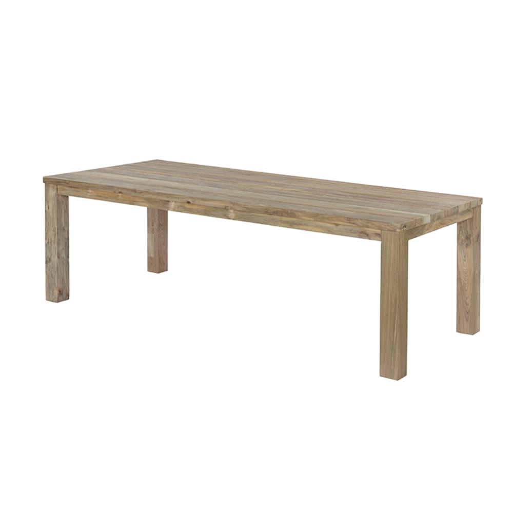 Table en teck recyclé 240 x 100 cm - Maisons du Monde