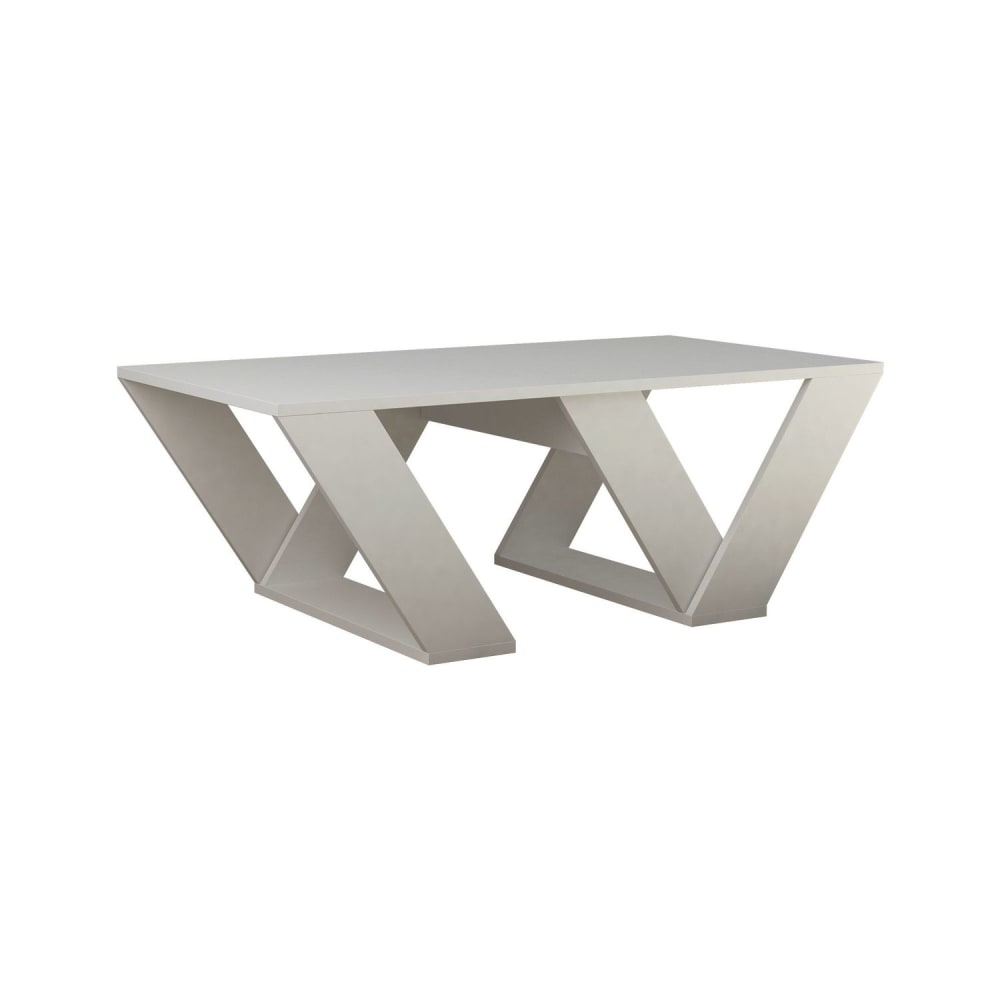 Table basse design blanc