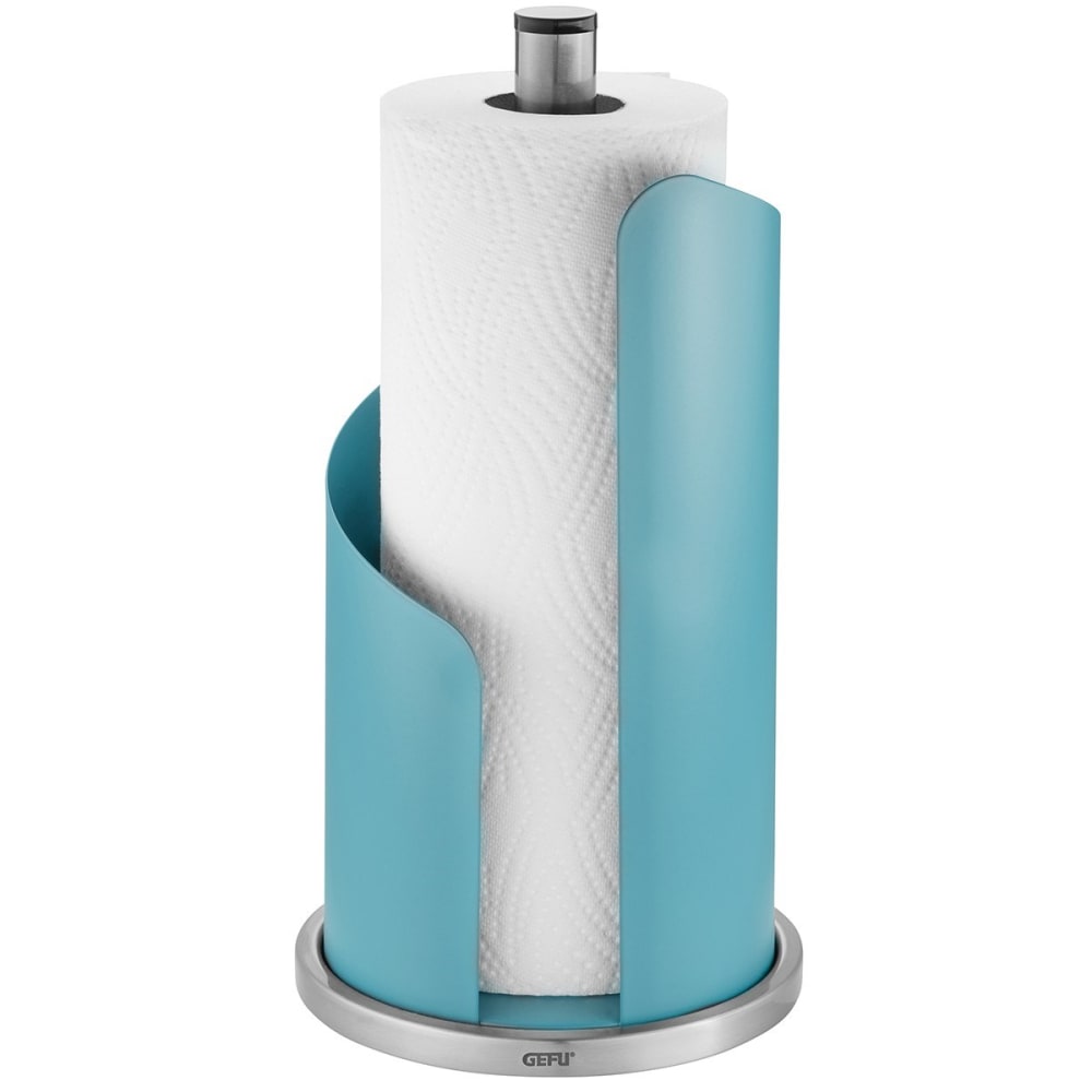 Portarossoolo da cucina azzurro cielo acciaio inox 201 - Modello Classico chic - Blu - Acciaio inossidabile