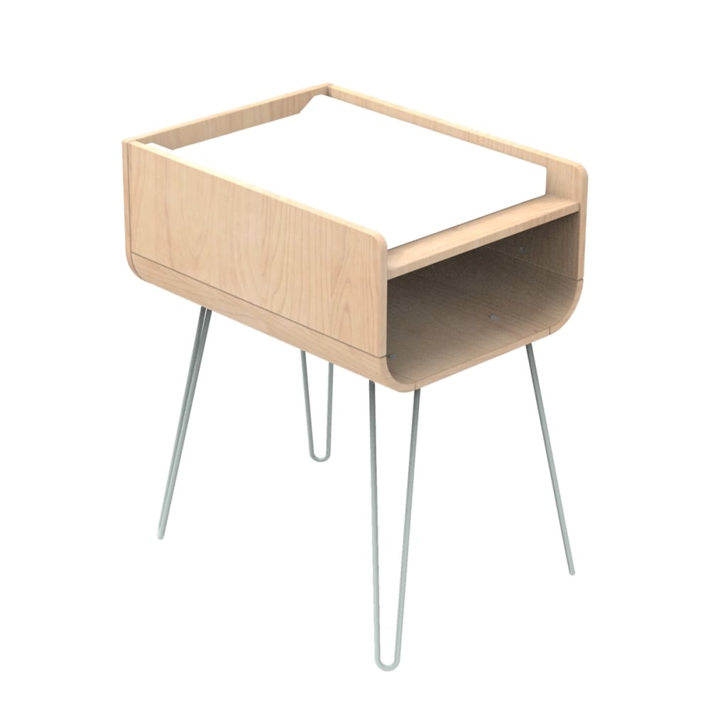 Table à langer pieds
