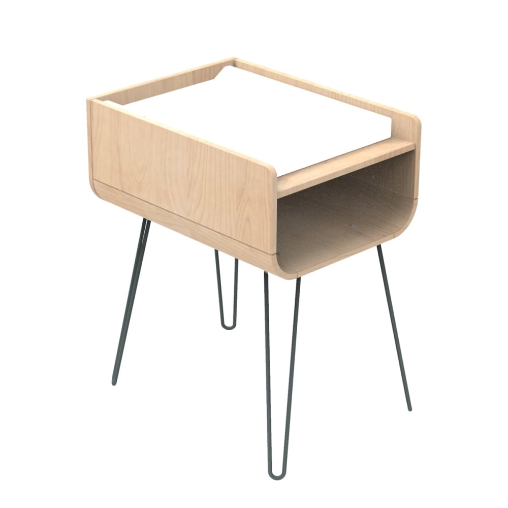 Table à langer pieds