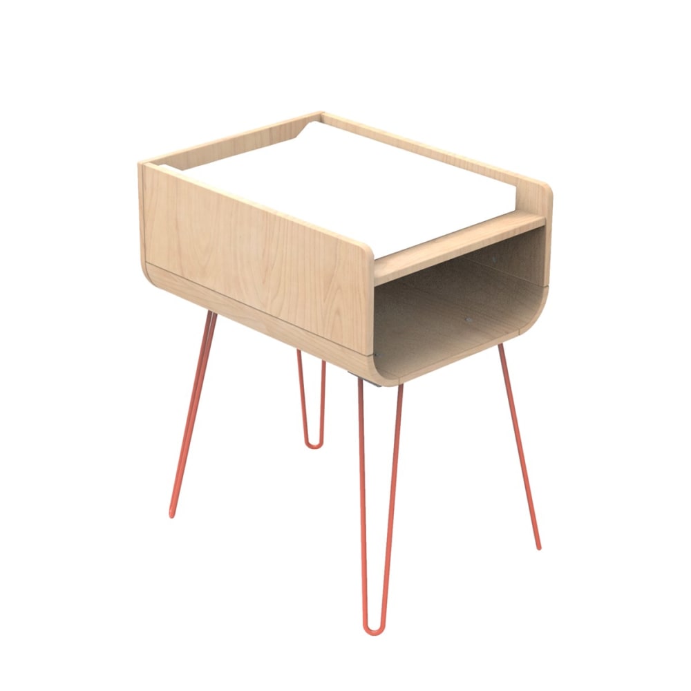 Table à langer pieds
