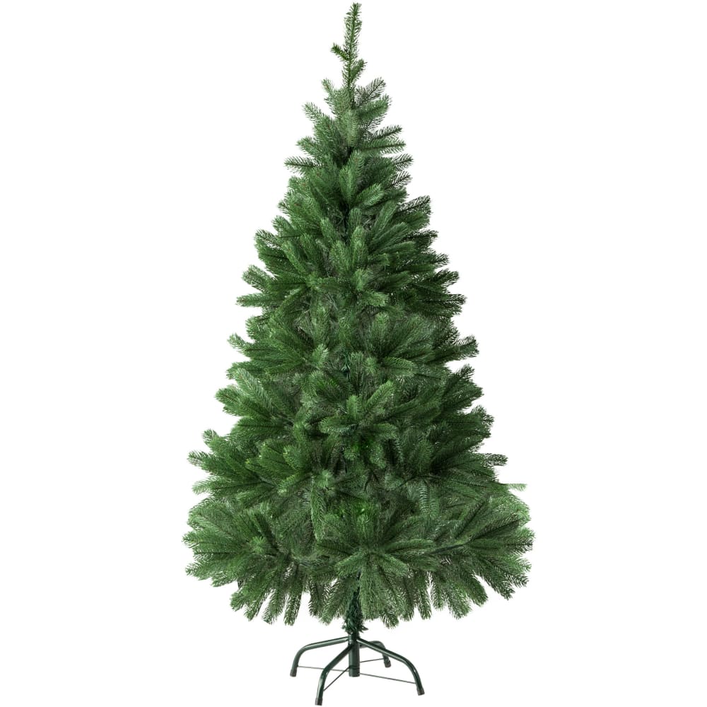 Árbol de navidad artificial con soporte metálico, verde