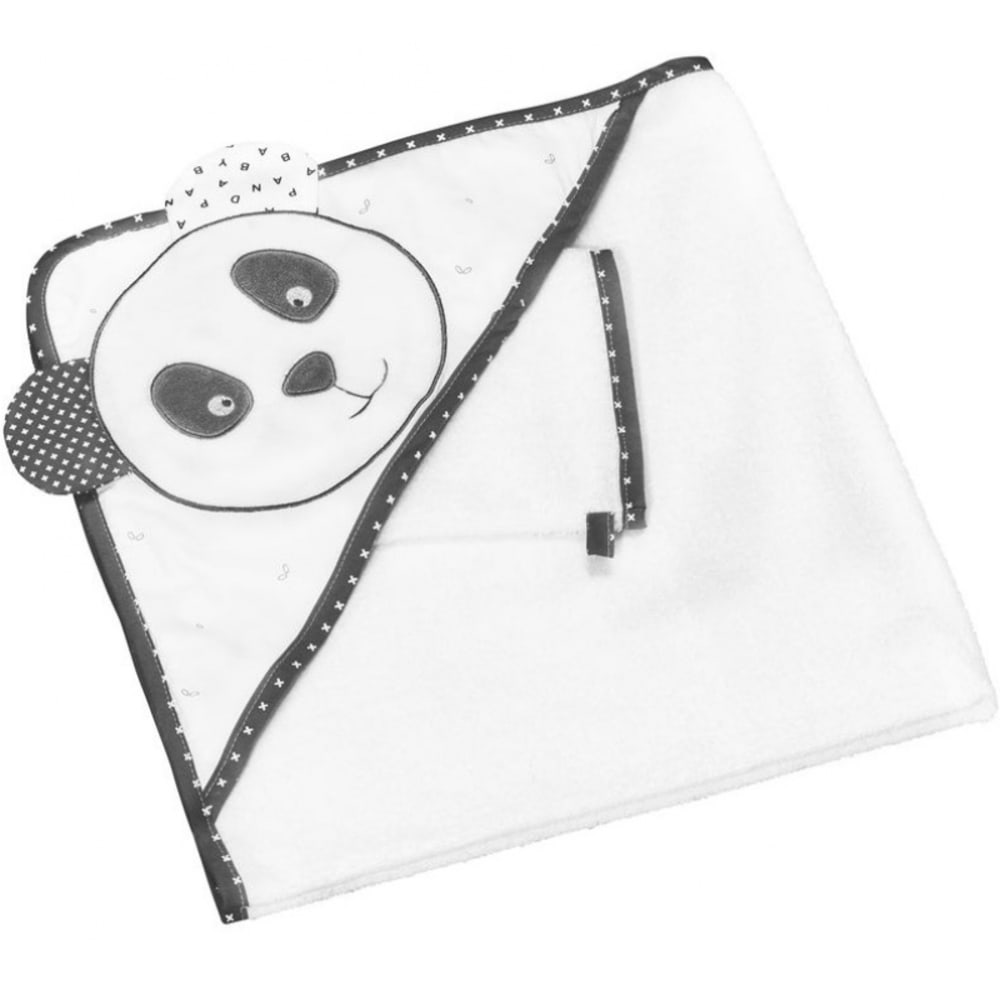 Cape de bain + gant panda Chao Chao (75 x 75 cm) Cape de bain + gant panda Chao Chao (75 x 75 cm)