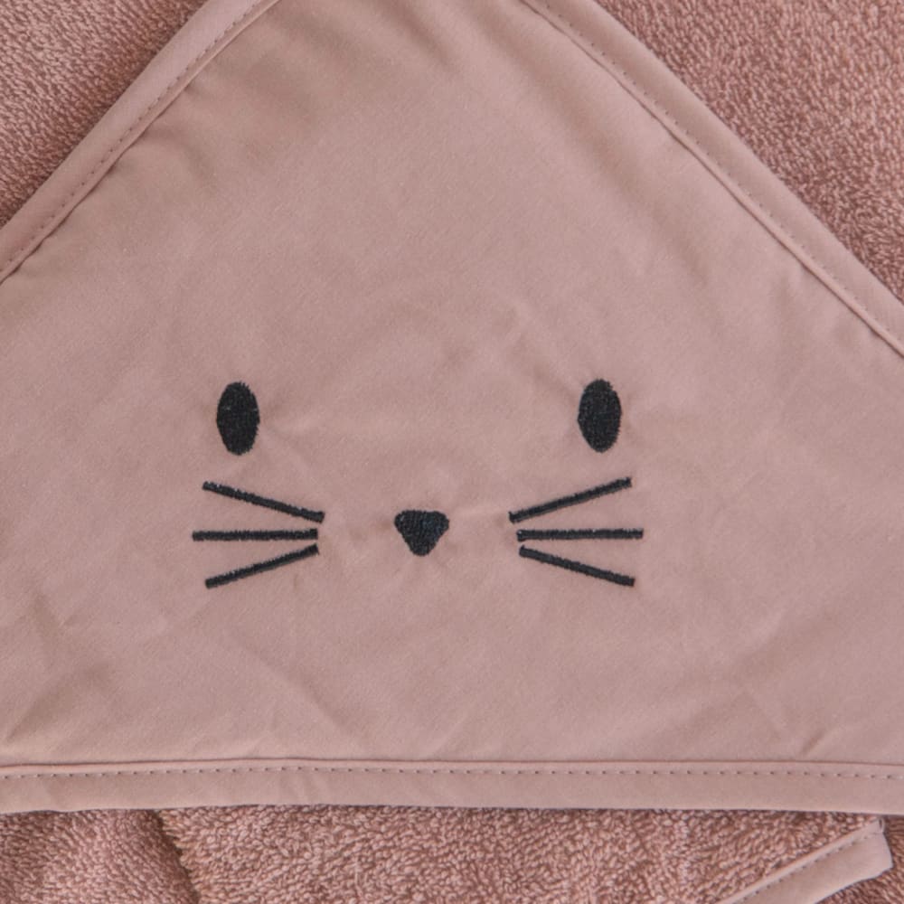 Cape de bain + gant chat (Domiva) - Image 3