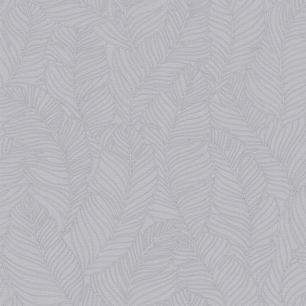 Papier peint blad all over gris 1005x52cm — vue 3