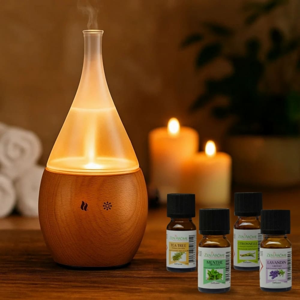 Nebulizzatore Bolea e 4 oli essenziali al giorno - Zen'Arôme