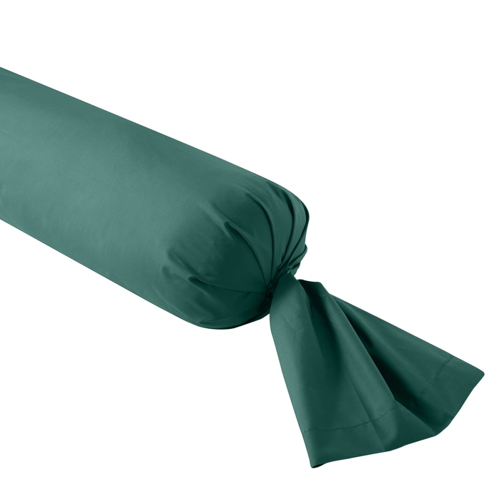 Taie de traversin percale forêt 160 cm