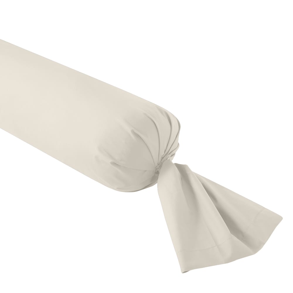 Taie de traversin percale coquille 160 cm