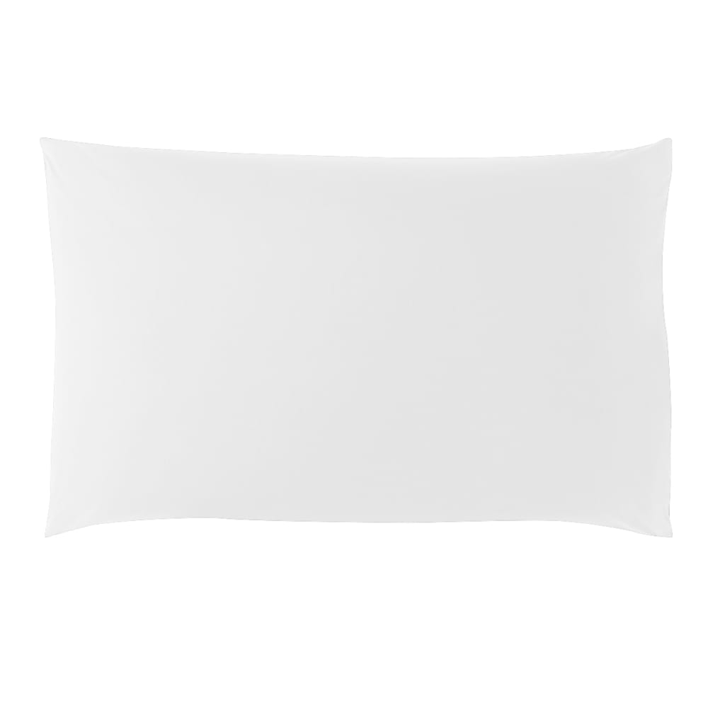 Taie d'oreiller coton blanc 50x75 cm - Maisons du Monde