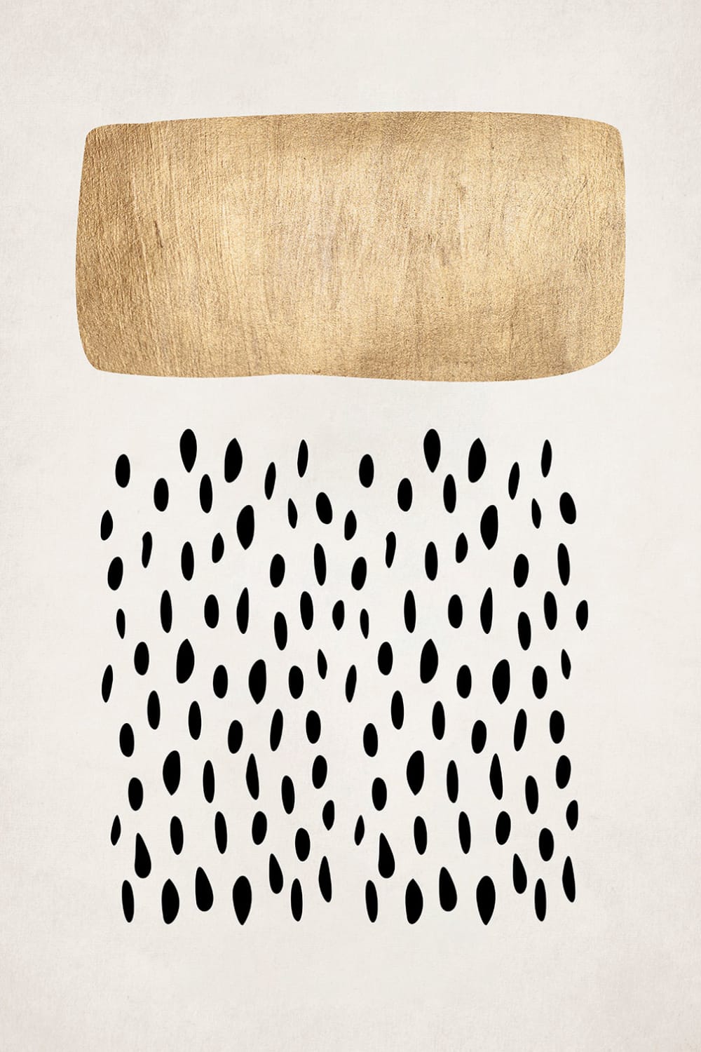 Tableau abstrait N°5 Opus imprimé sur toile 60x90 cm