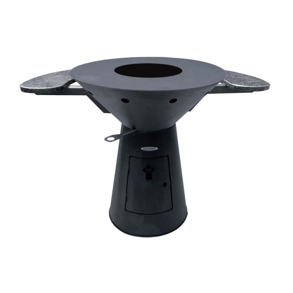 Barbecue brasero en acier phoenix hauteur 89 cm diamètre 79 cm