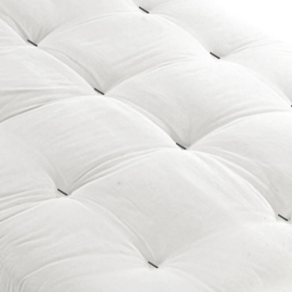 Matelas futon coton traditionnel, 13cm écru 140x200