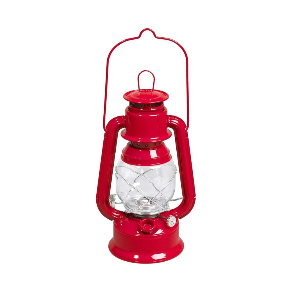 Lampe luciole en métal 30 cm cerise