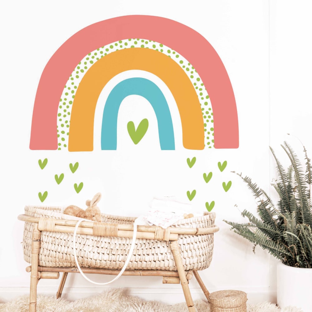 Stickers muraux en vinyle arc en ciel multicolor - Maisons du Monde