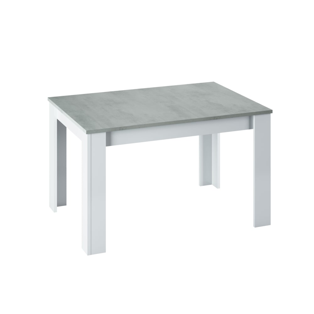 Usinestreet Mesa de comedor extensible cemento