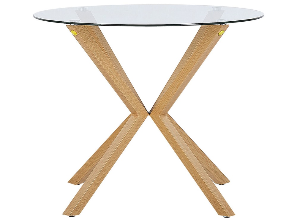 table de salle à manger - verre
