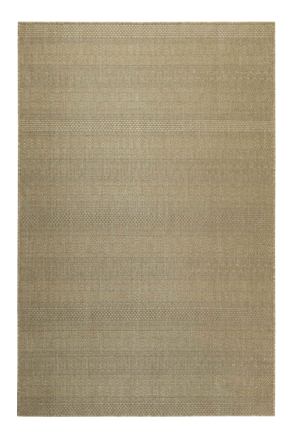 Tappeto interno / esterno Color sabbia a fantasia 80x150 - Modello In riva al mare - Beige - PVC - Cloruro di polivinile