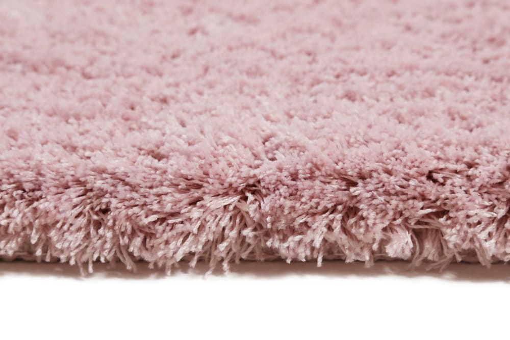 Tapis de bain rond en microfibre antidérapant rose 90 D - Maisons du Monde