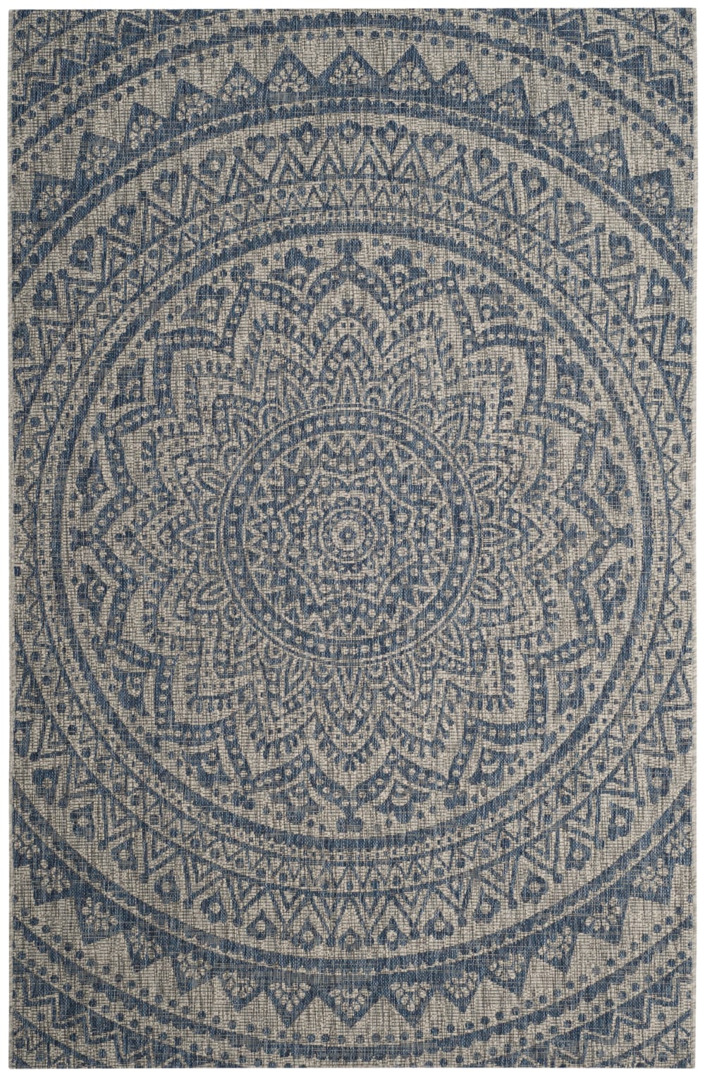 Tapis Gris/Bleu 160 X 231 cm
