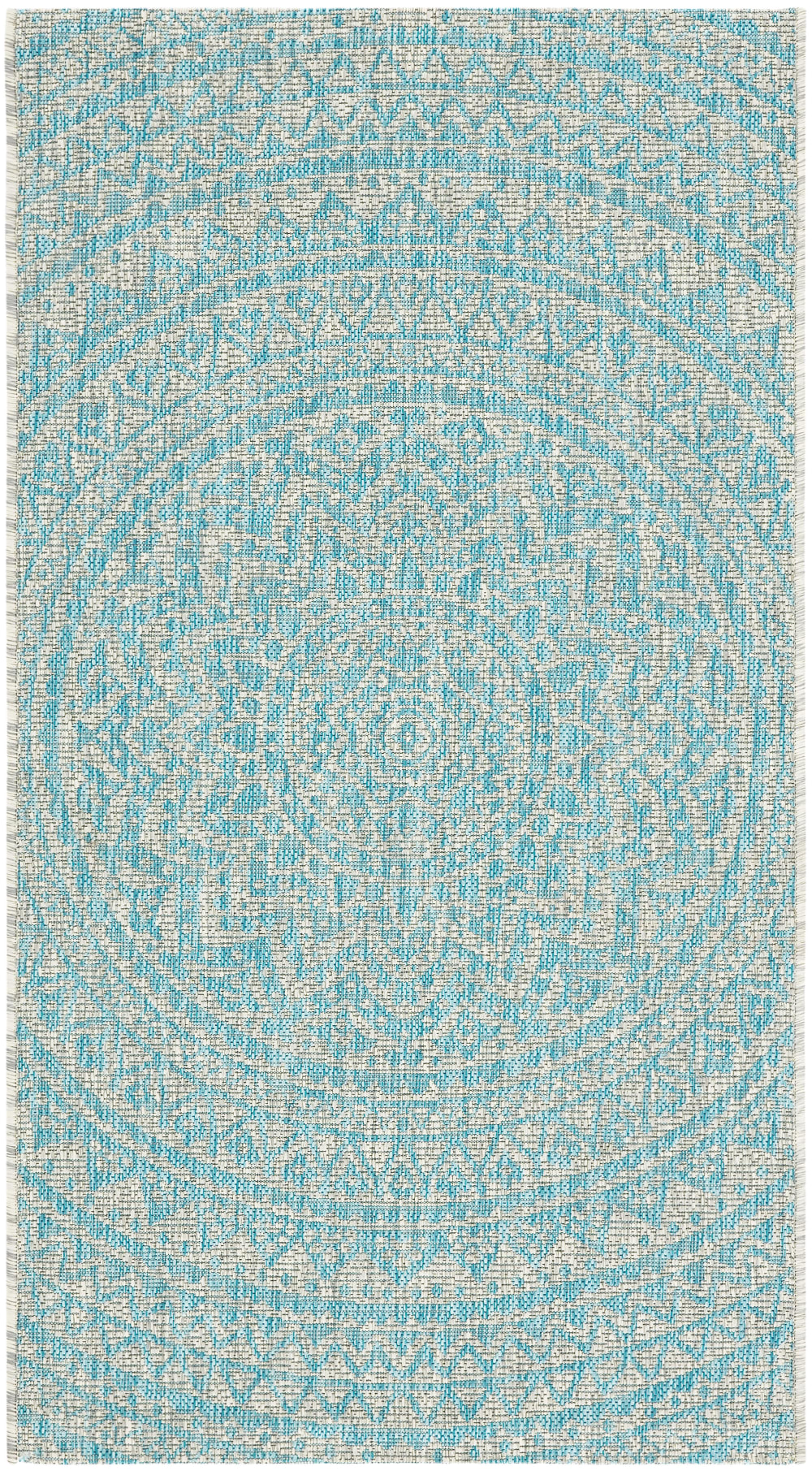 Tapis bleu 122 x 170 cm