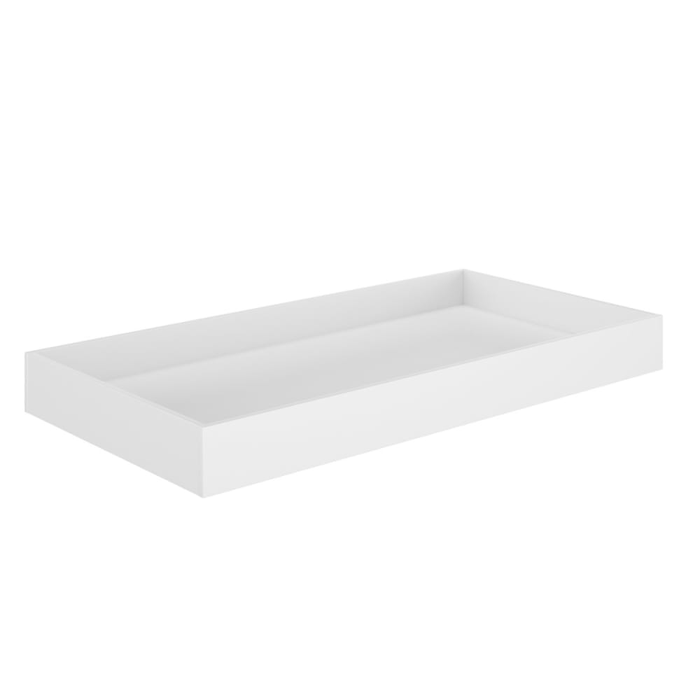 Option tiroir rangement blanc mat pour lit bébé 120/140cm (Galipette) - Image 2