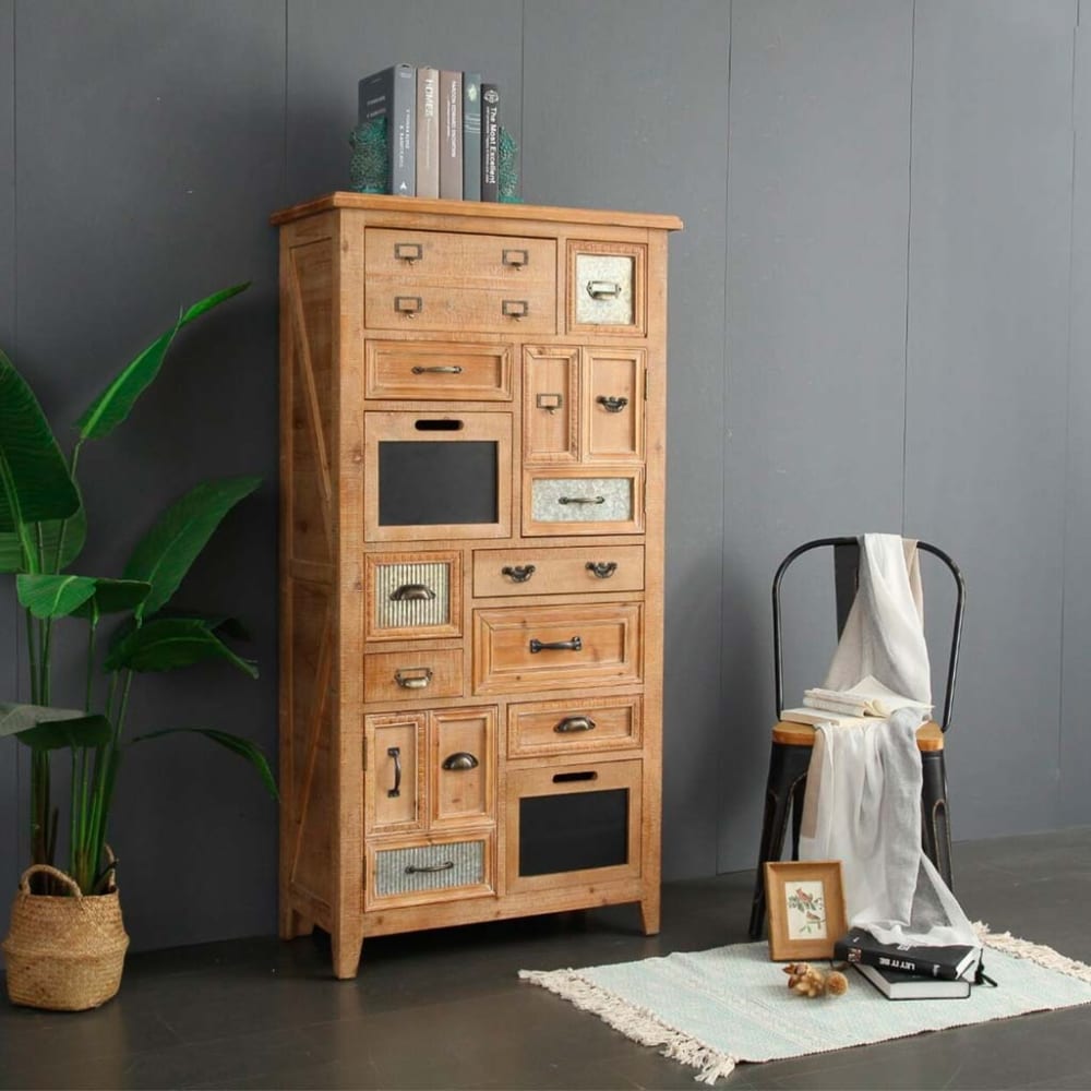 Sinfonier de madera 80x37x155h cm - Maisons du Monde