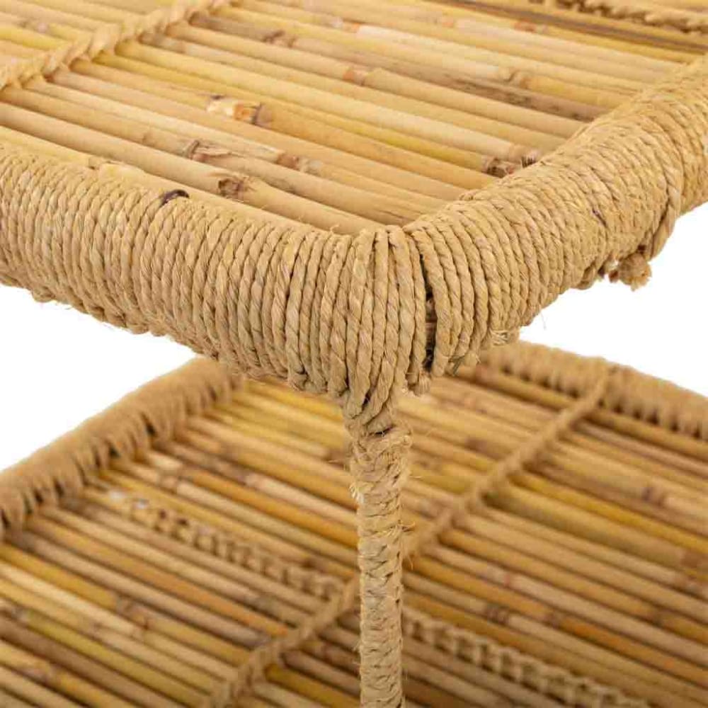 Mesa de centro marrón 49x38x37h cm - Maisons du Monde