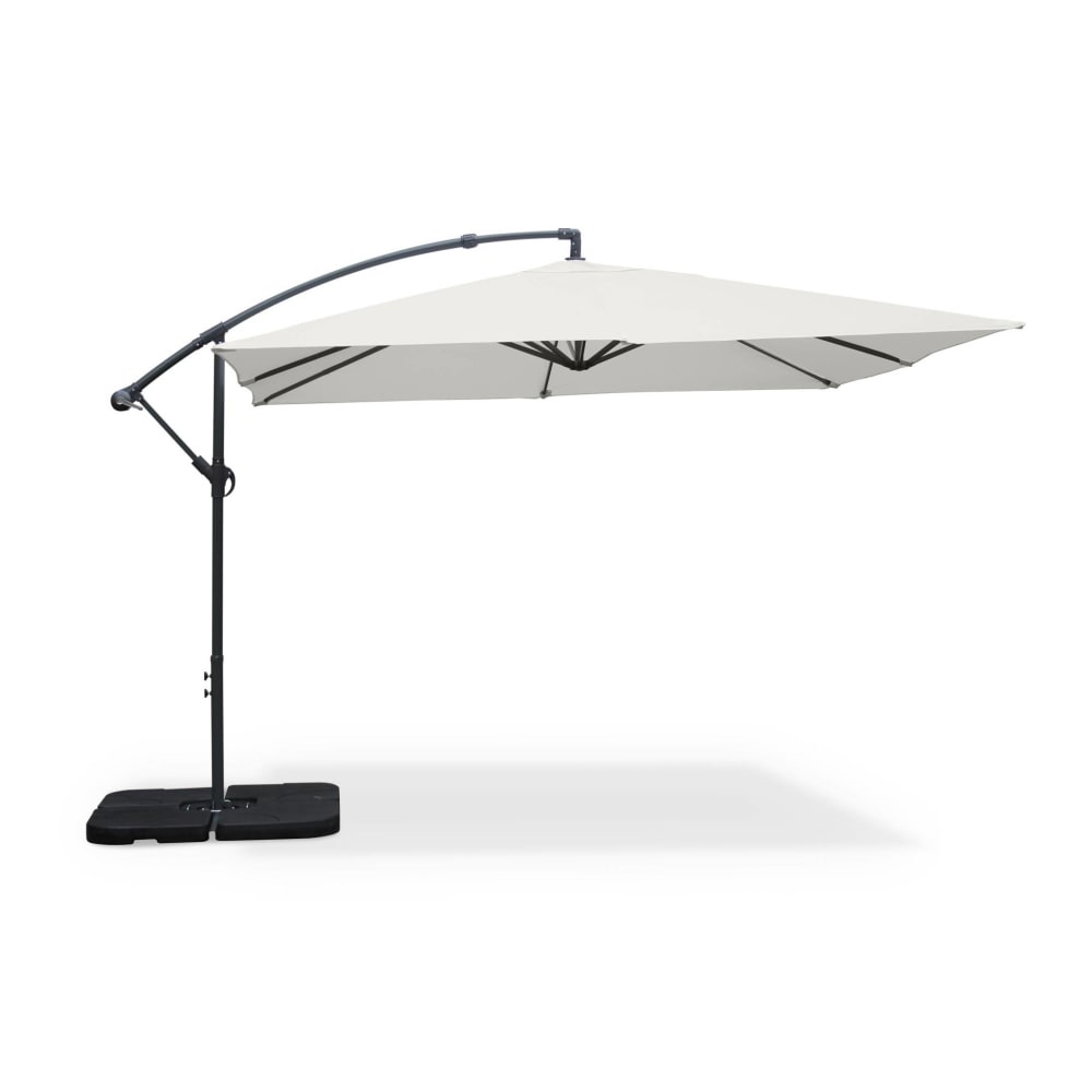 Alice`s Garden Parasol cuadrada 3x3m crudo