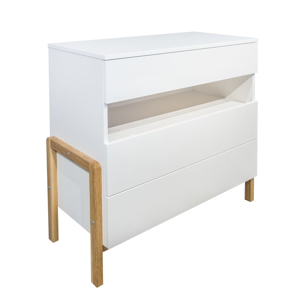 Commode 3 tiroirs 1 niche