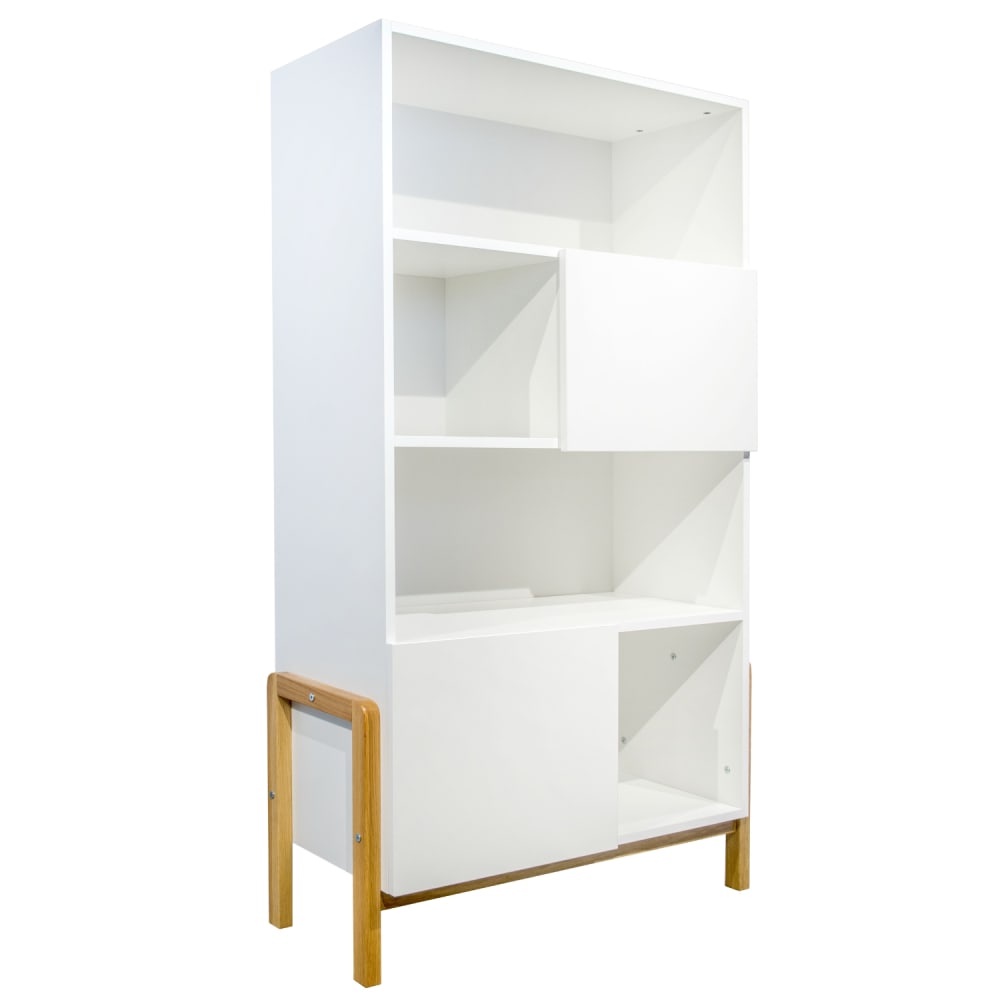 Kocot Kids Bibliothèque Victor - 90x36x188cm Beige Bois - 90x188x36cm