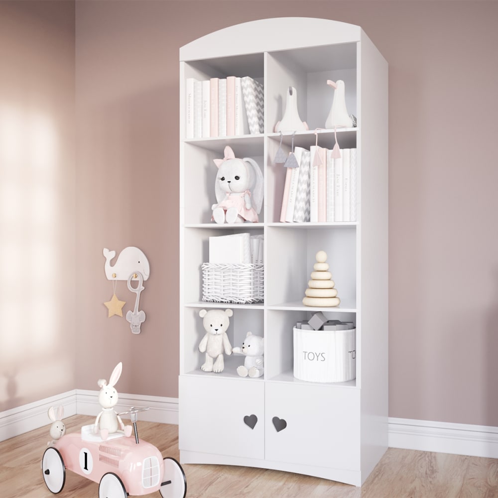 Bibliothèque 2 portes blanc (Kocot Kids) - Image 3
