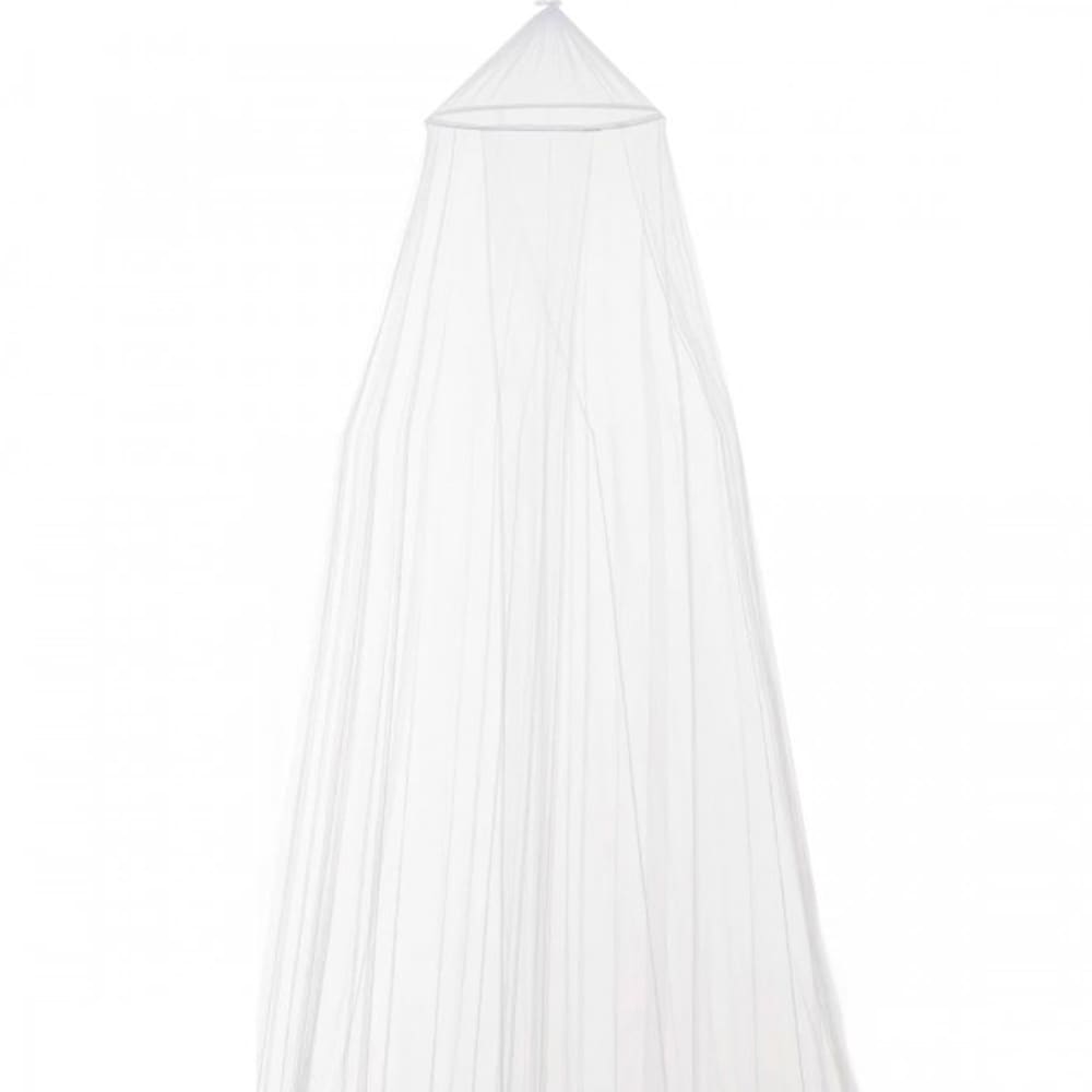 Wadiga - Moustiquaire de lit polyester blanc - 1 place