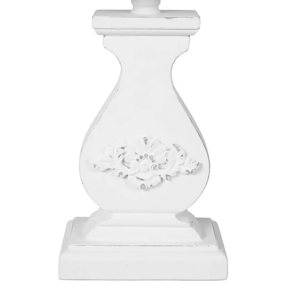 Lampe charme relief blanc — vue 4