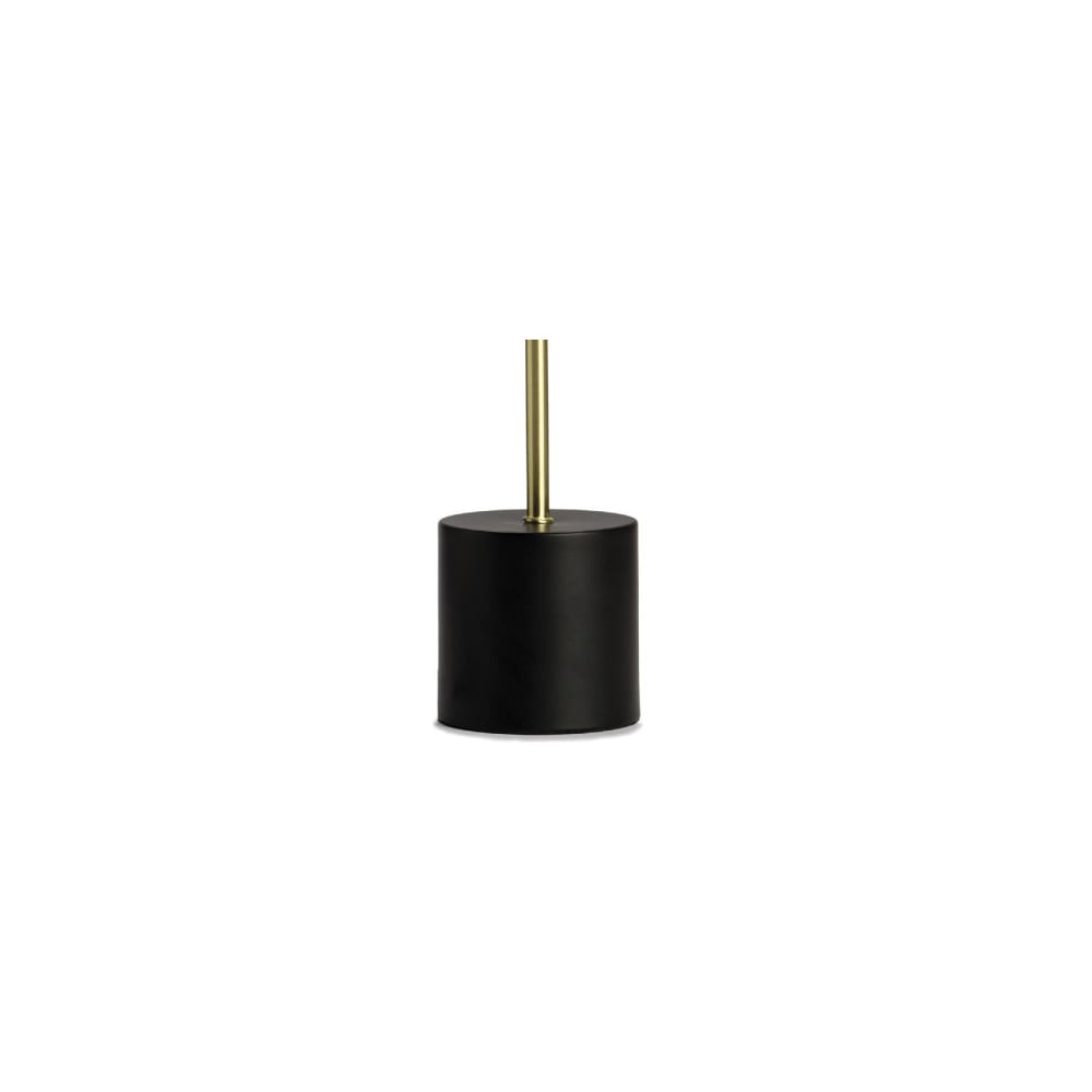 Lampe à poser vintage métal noir et doré 18x18x30cm — vue 4