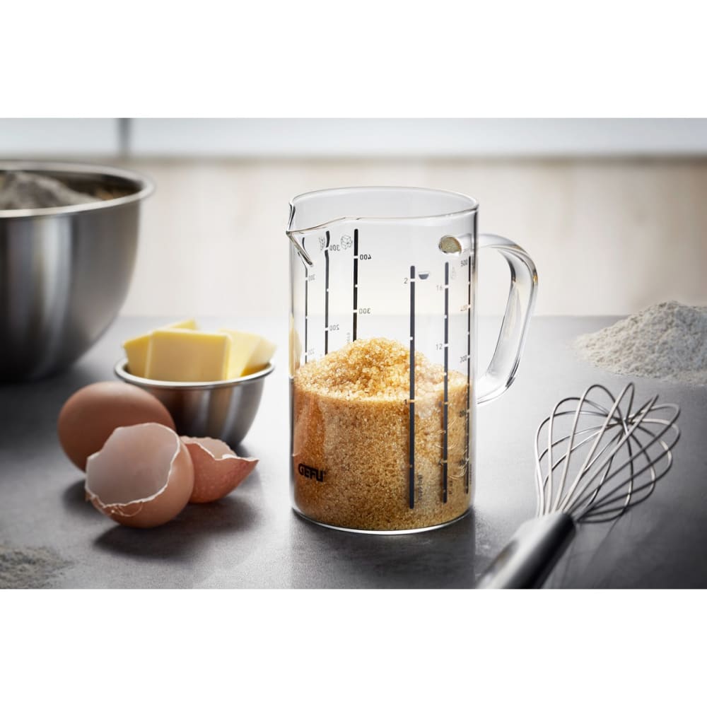 Verre doseur 500 ml en verre transparent - Maisons du Monde