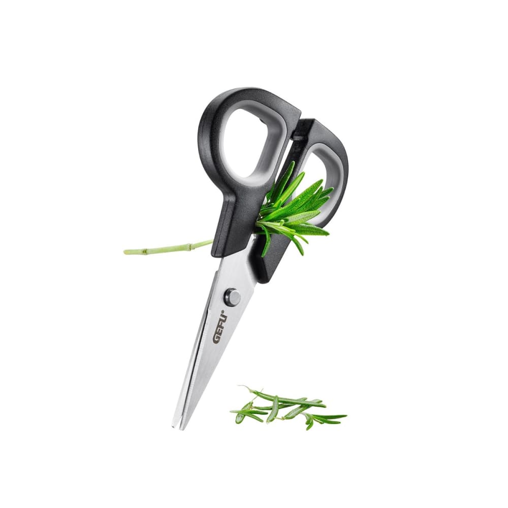 Ciseaux à herbes en acier inoxydable argent