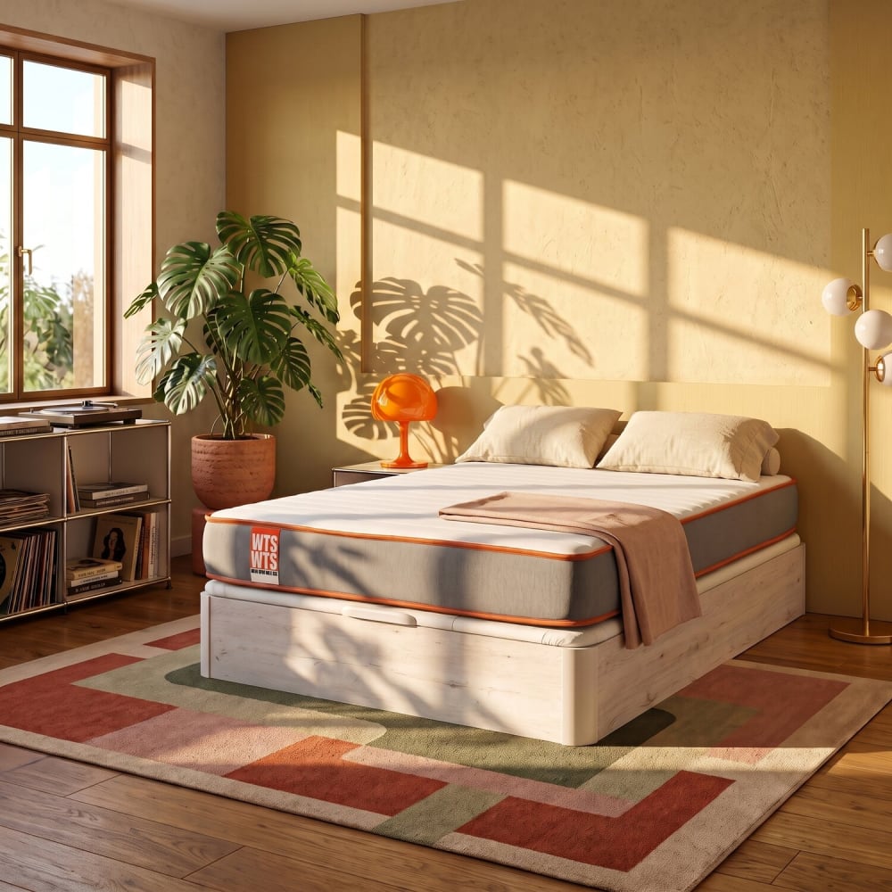 Pack colchón y canapé glaciar 135x190 54cm montaje y retirada incluida - Maisons du Monde