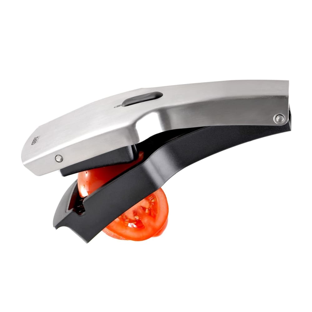 Coupe-tranches en acier inoxydable argent Coupe-tranches en acier inoxydable argent