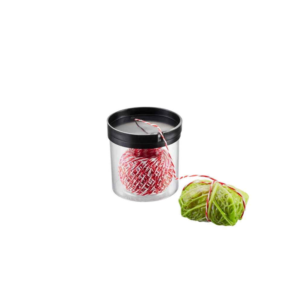 GEFU Boîte à cordelette pour charcuterie en coton noir style classique chic