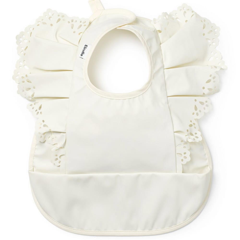 Elodie Details Bavoir à poche Vanilla Beige Pes - Polyester - 26x29x0cm