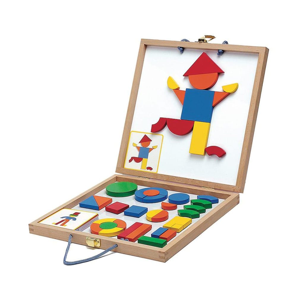 Coffret de jeu magnétique Géoforme (42 pièces)
