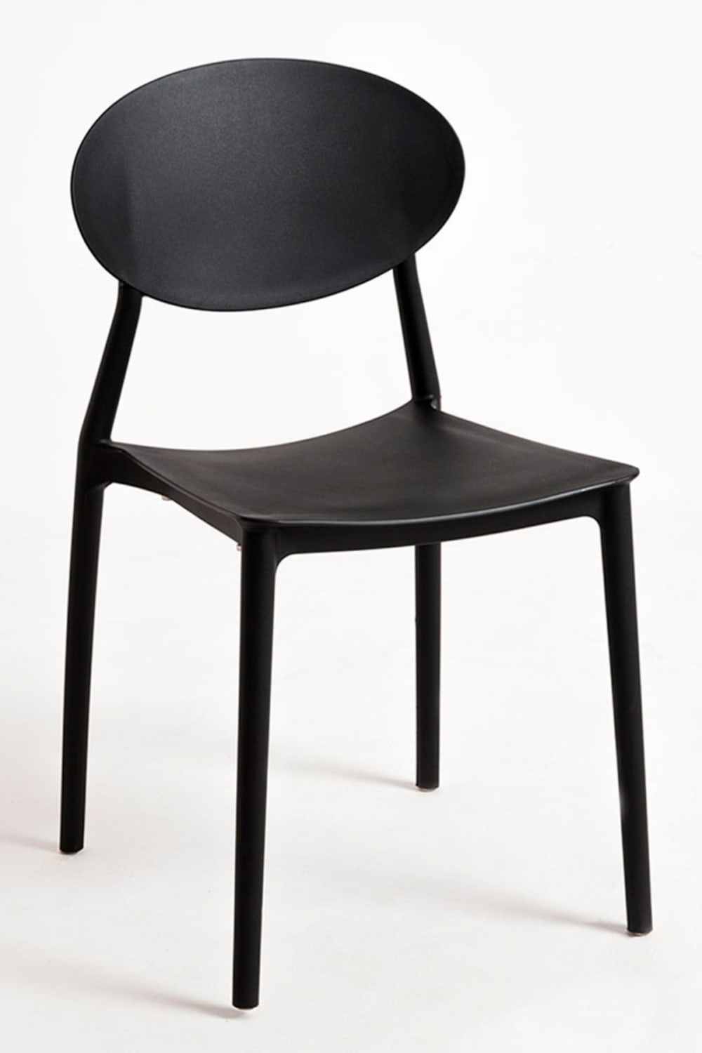 Pack 4 sillas color negro en polipropileno - Maisons du Monde